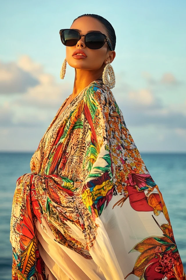 Tropical Cruise Styles with Breezy Kaftans - photo 9