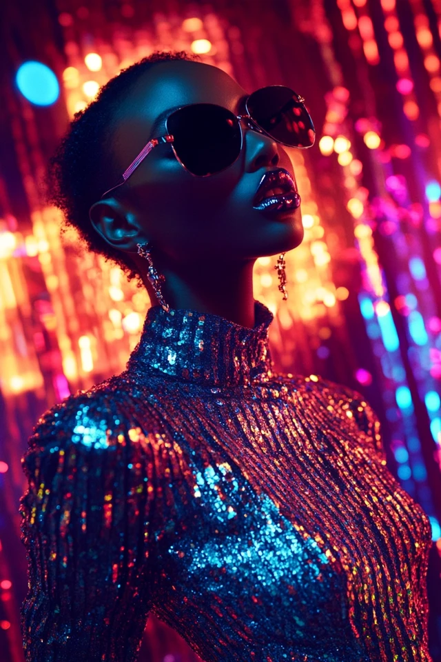 Edgy Nightclub Looks with Metallic Details - photo 9