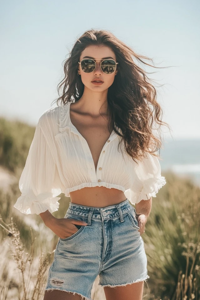 The Perfect Denim Shorts for Summer Casual Looks - photo 9