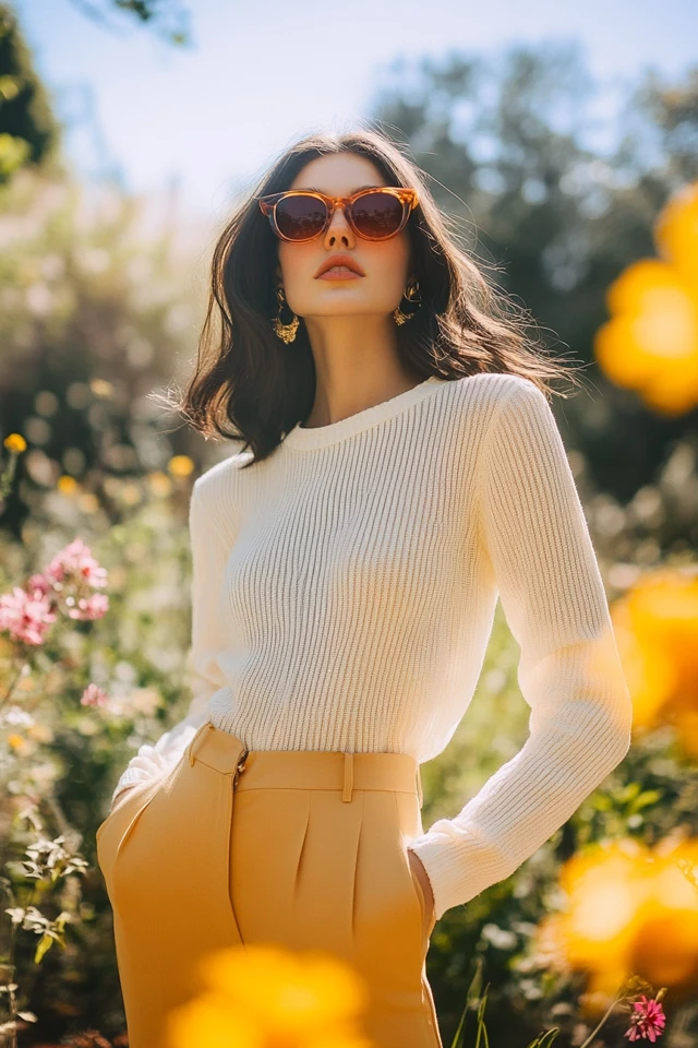 Cropped Pants for Effortless Spring Style - photo 8