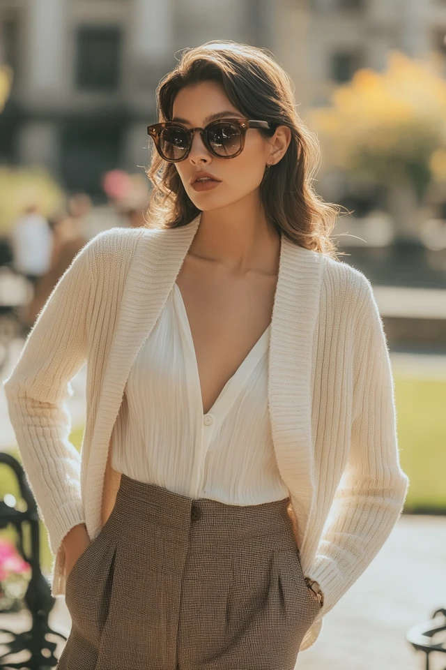 Cropped Cardigans for Mild Spring Days - photo 9