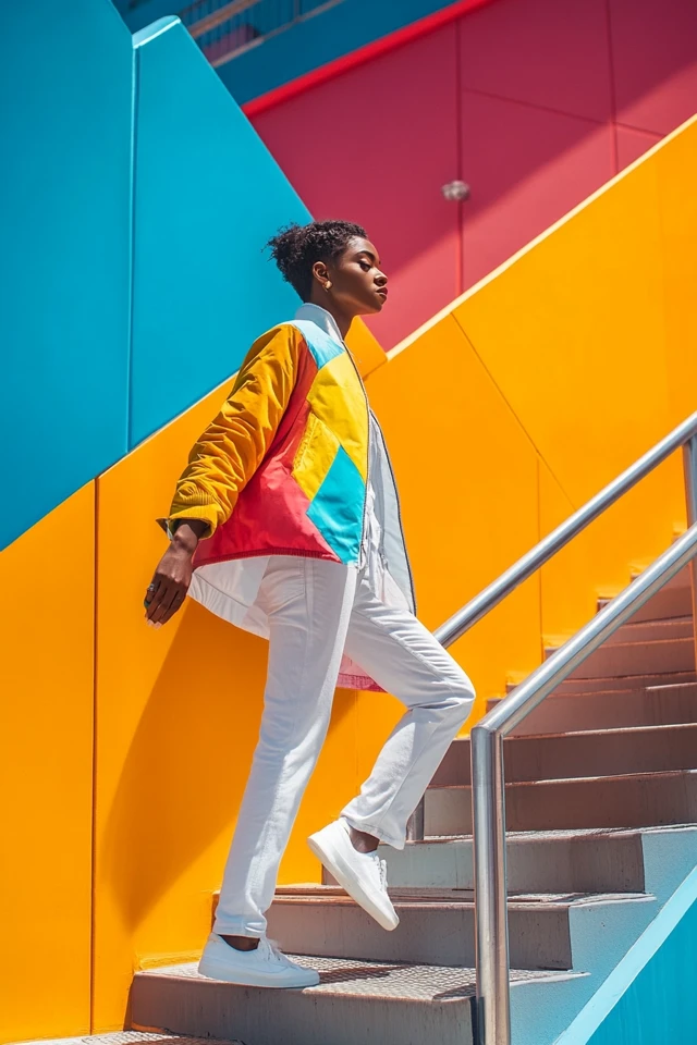 Vibrant Color Blocking Tips for Statement Jackets - photo 6