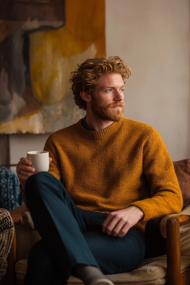 The Art of Mixing Warm and Cool Tones in Knitwear - photo 6
