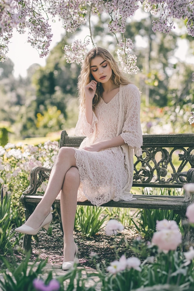 Sophisticated Lace Dresses for Easter Sunday - photo 6