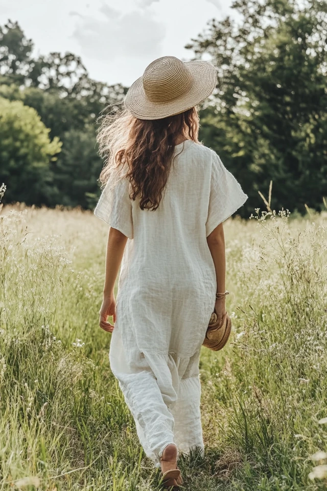Rustic Linen and Cotton Outfits for Summer Comfort - photo 6