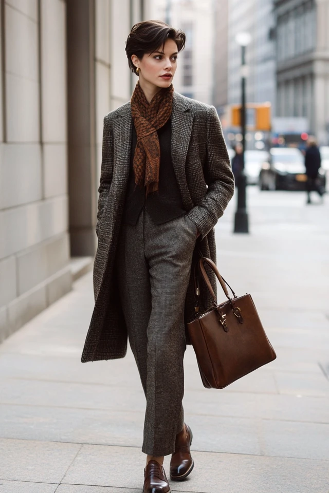 Wool and Tweed Combinations for Timeless Workwear - photo 6