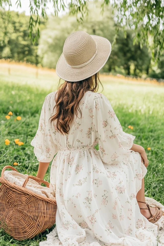Romantic Picnic Dresses for Outdoor Dates - photo 6