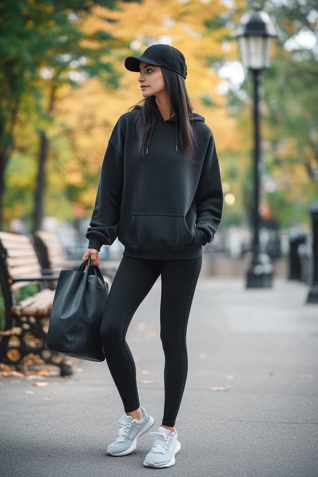 Comfortable Black Leggings for Casual Days - photo 6