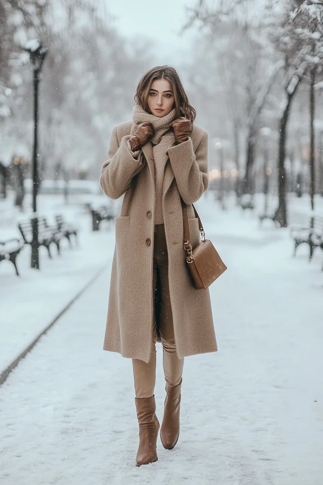Layered Wool Coats for Frosty Winter Mornings - photo 4