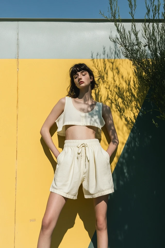 Relaxed Cotton Shorts for Sweltering Summer Heat - photo 6