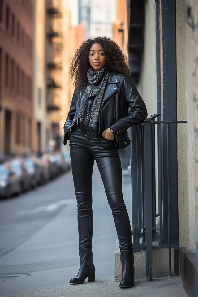 Sleek Leather Jackets for Cool Fall Nights - photo 6