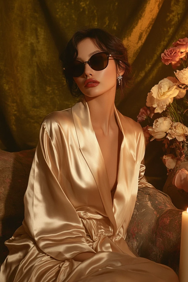 Romantic Satin Dresses for Candlelit Date Nights - photo 6