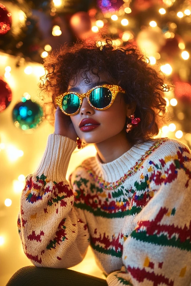 Fun and Festive Outfits for Ugly Sweater Parties - photo 6