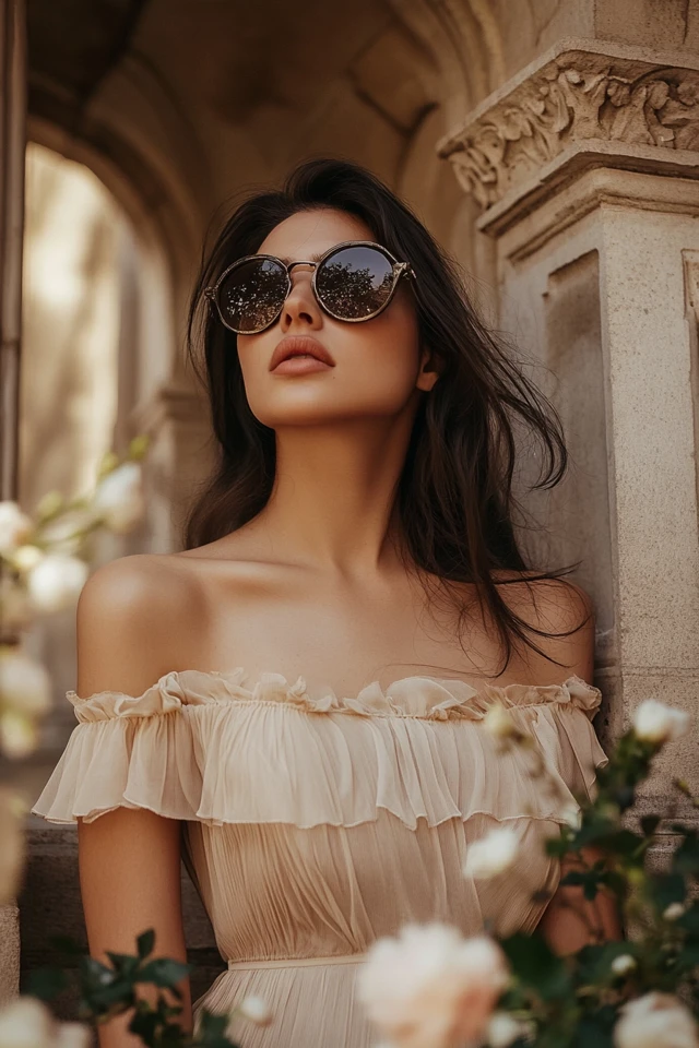 Romantic Off-the-Shoulder Dresses for Anniversary Dates - photo 6
