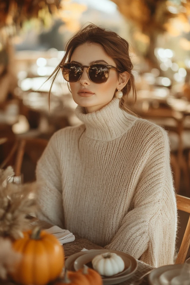 Neutral Outfits for Friendsgiving Dinners - photo 6