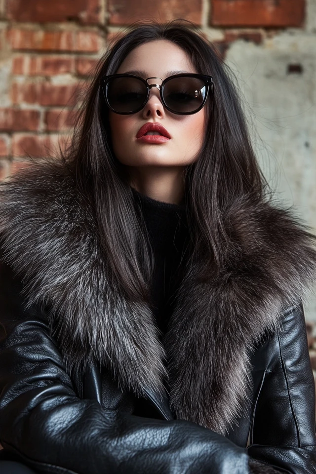 The Ultimate Guide to Leather and Faux Fur Pairings - photo 6