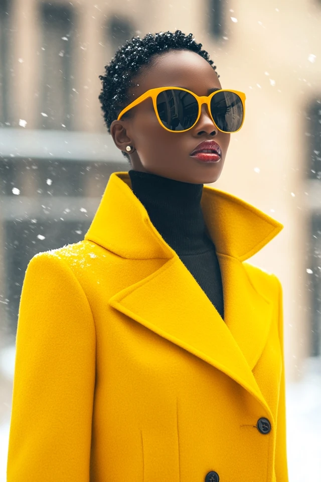 Bright Yellow Outerwear for Winter Sunshine - photo 6