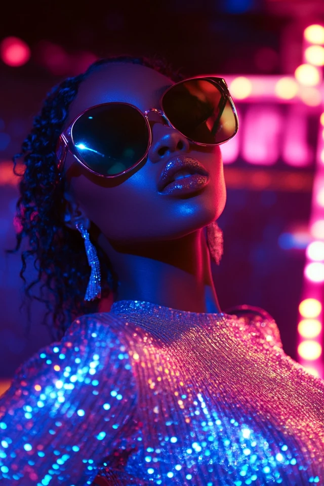 Edgy Nightclub Looks with Metallic Details - photo 6