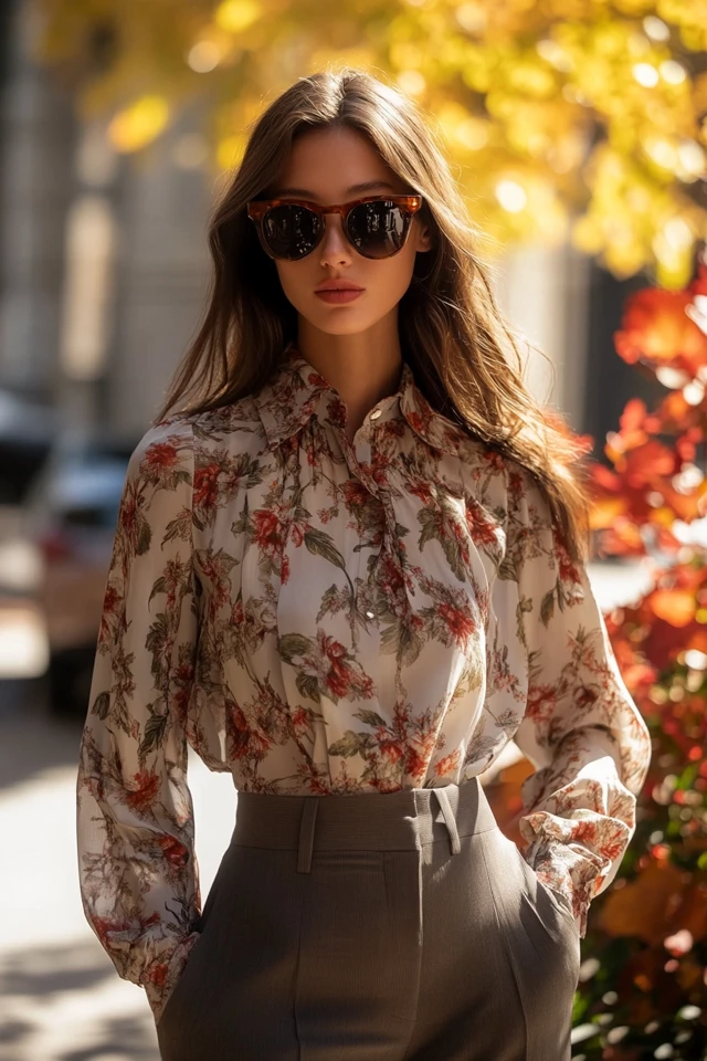 Lightweight Blouses for Warm Early Fall Afternoons - photo 6