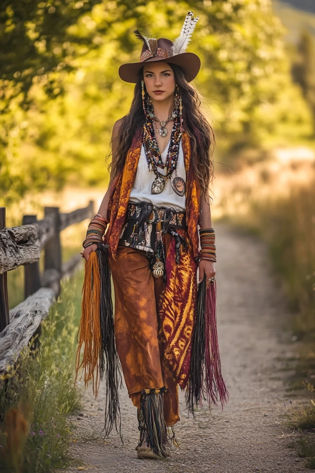 Boho Accessories: How to Style Tassels, Feathers, and Beads - photo 13