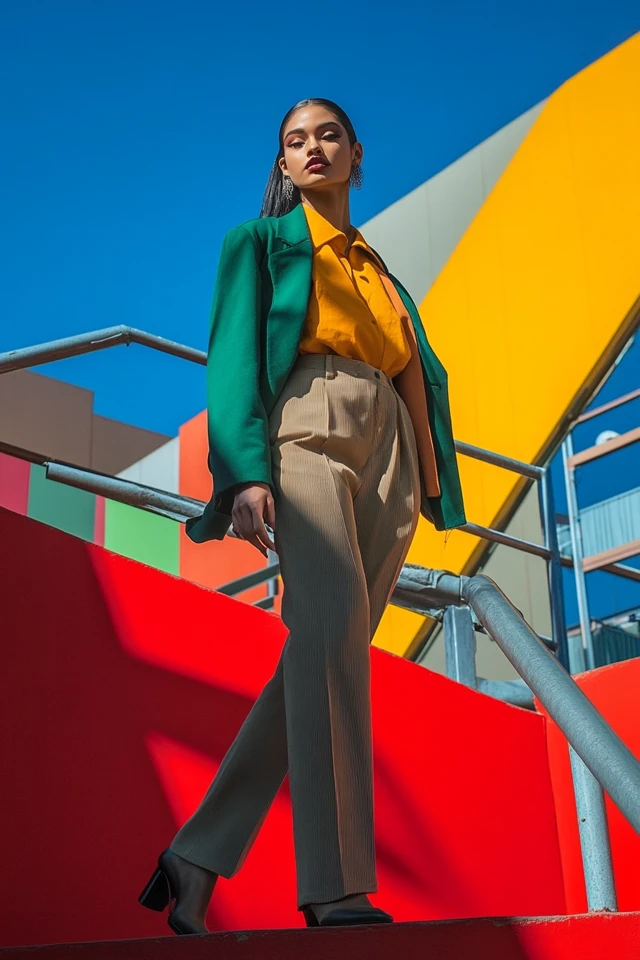 Vibrant Color Blocking Tips for Statement Jackets - photo 10