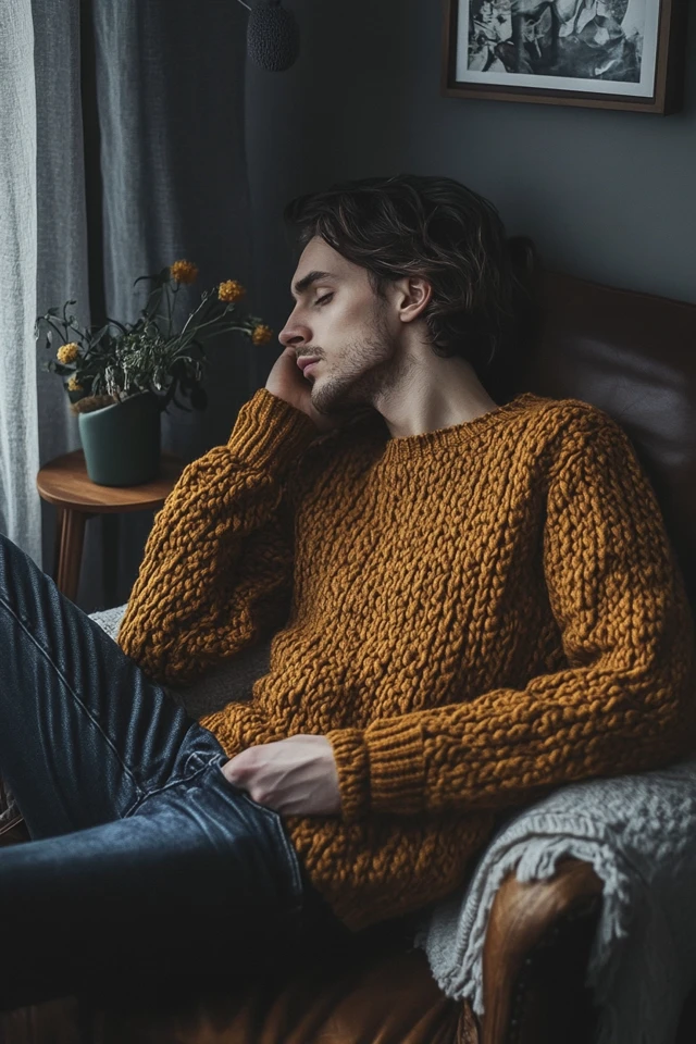 The Art of Mixing Warm and Cool Tones in Knitwear - photo 10