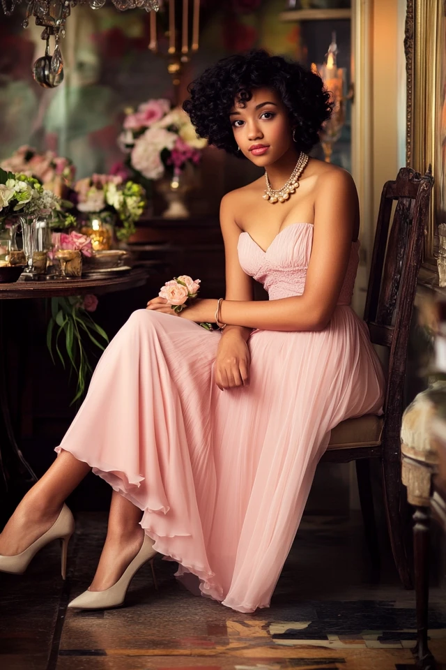 Romantic Pink Dresses for Valentine’s Day Dinners - photo 10