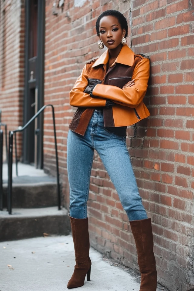 Combining Leather and Suede for Edgy Jackets - photo 10