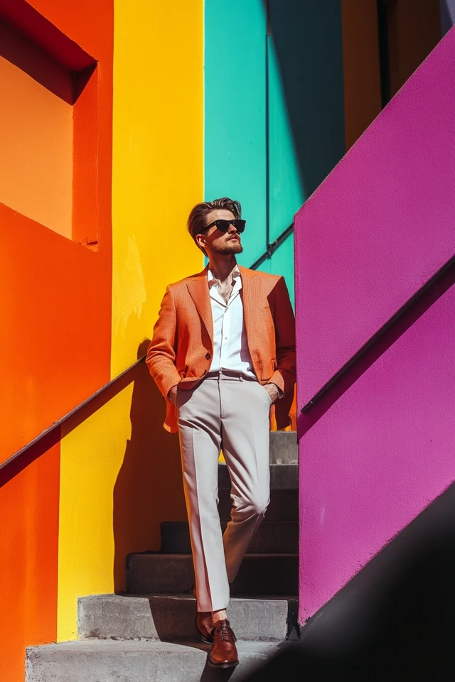 Vibrant Color Blocking Tips for Statement Jackets - photo 2