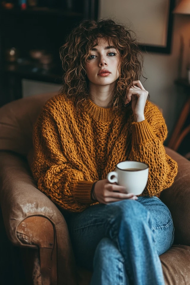 The Art of Mixing Warm and Cool Tones in Knitwear - photo 2