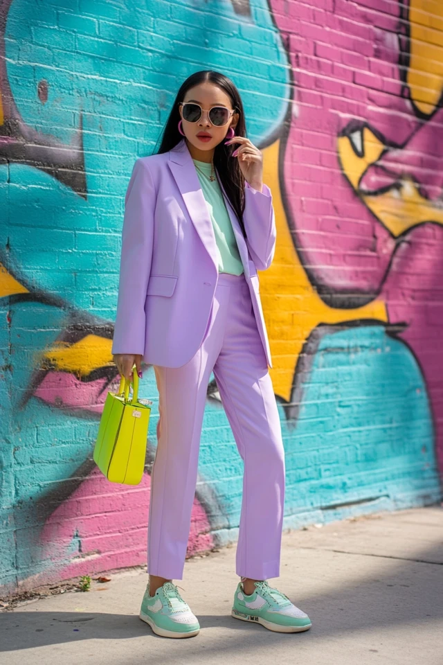 The Best Pastel and Neon Mixes for Street Style Outfits - photo 2