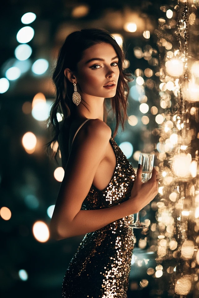 Sparkling Sequin Dresses Perfect for New Year’s Eve Parties - photo 2