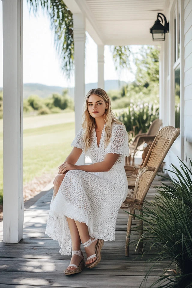 The Timeless Charm of Cotton and Eyelet Fabric Dresses - photo 2