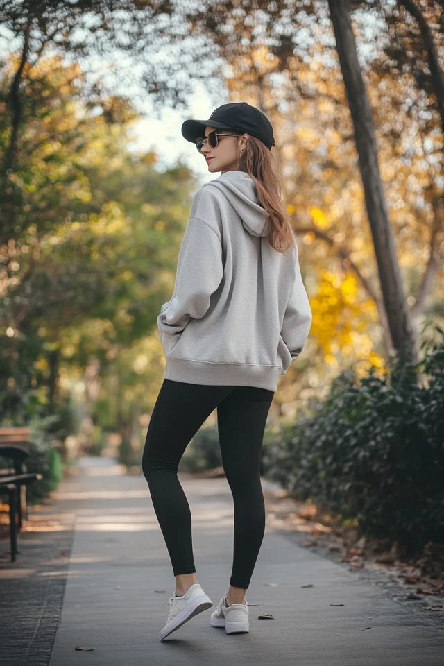 Comfortable Black Leggings for Casual Days - photo 2