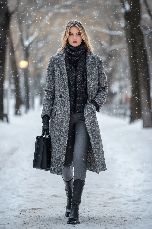 Layered Wool Coats for Frosty Winter Mornings - photo 3