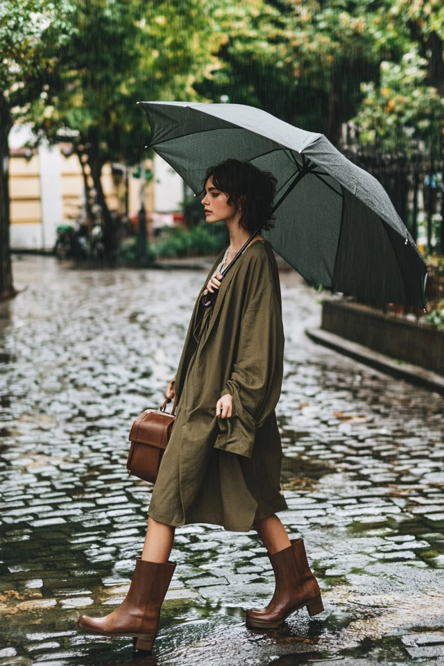 Relaxed Tunic Dresses for Warm Spring Showers - photo 2