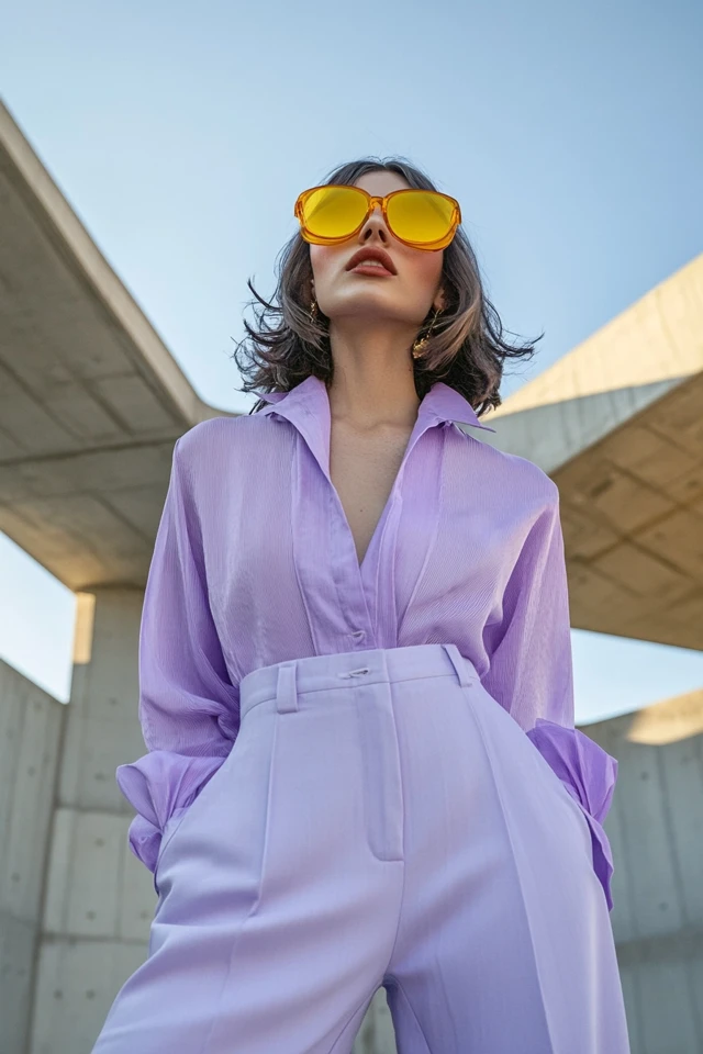 Lavender and Yellow Pairings for Fresh, Bold Looks - photo 2