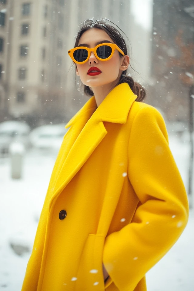 Bright Yellow Outerwear for Winter Sunshine - photo 2