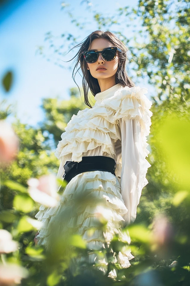 Layered Ruffle Skirts for Playful Silhouettes - photo 2