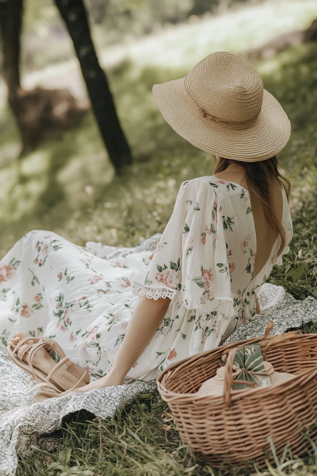 Romantic Picnic Dresses for Outdoor Dates - photo 10