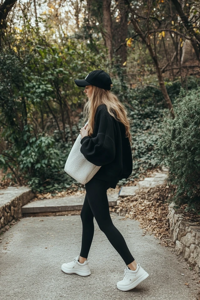 Comfortable Black Leggings for Casual Days - photo 10