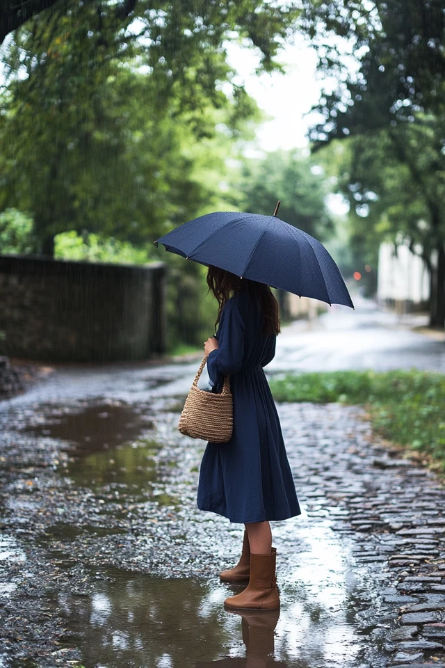 Relaxed Tunic Dresses for Warm Spring Showers - photo 10