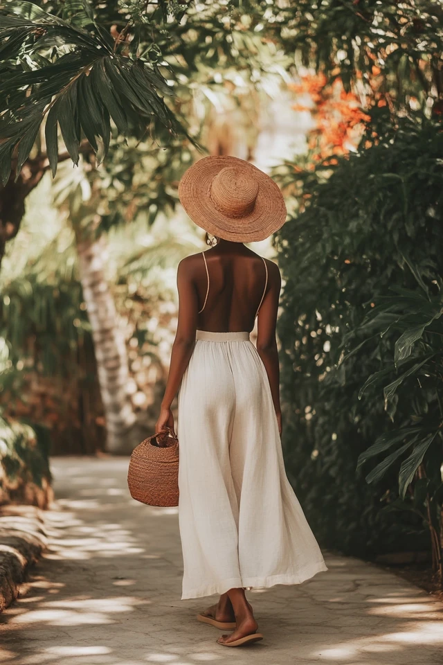 Flowy Wide-Leg Pants for Hot Humid Climates - photo 10