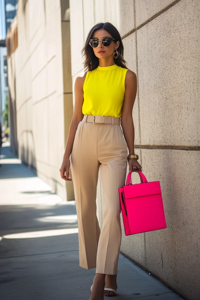 Color-Blocking with Accessories: How to Pull Off the Trend - photo 10