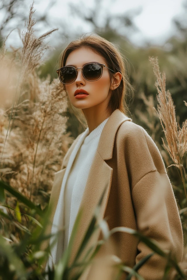 Chic Camel and White Outfits for Fall Layers - photo 10