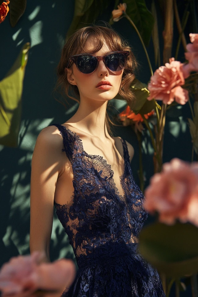 How to Style Dusky Rose and Navy Blue for Different Body Types - photo 10