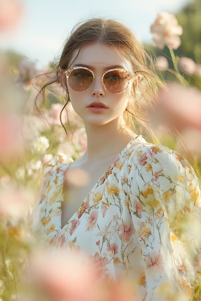 Flowy Floral Dresses for Spring Weddings - photo 10