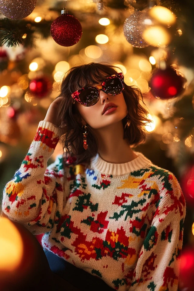 Fun and Festive Outfits for Ugly Sweater Parties - photo 10
