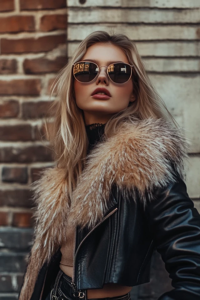 The Ultimate Guide to Leather and Faux Fur Pairings - photo 10