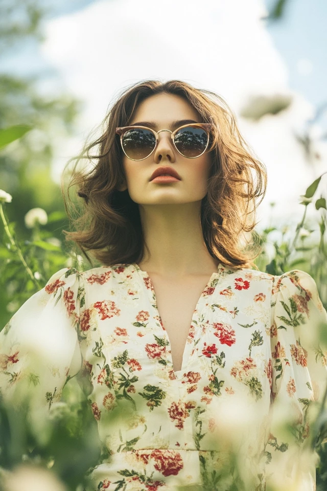 Vintage-Inspired Florals for Spring Day Dresses - photo 10